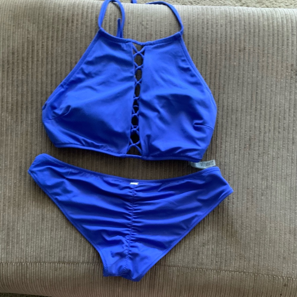 Pink bikini set
